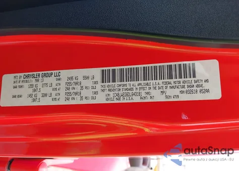 2013 Jeep Wrangler Unlimited Sahara из США, поврежденный, VIN 1C4BJWEG6DL643181